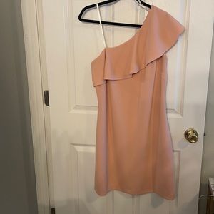 One shoulder mini dress